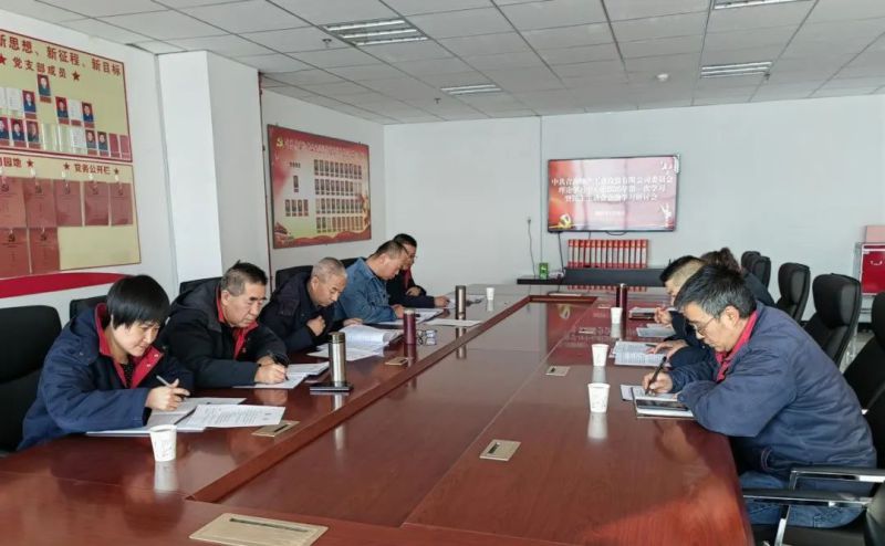 QMH官网工投公司党委召开理论进建中心组2025年第一次进建暨民主生涯会会前进建钻研会