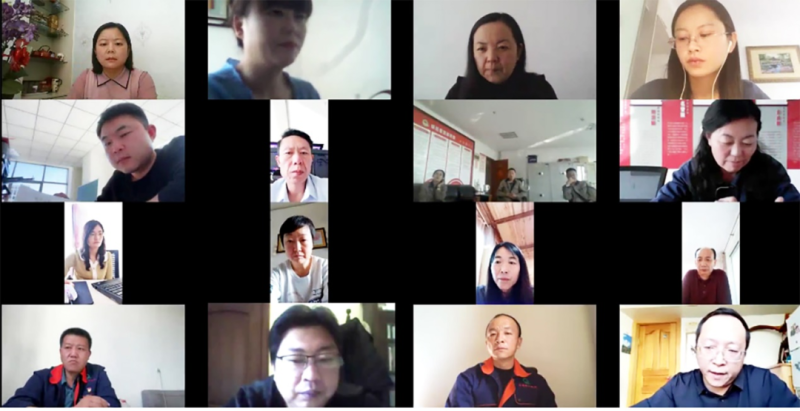 同心聚力抗疫情 线上进建一向歇&mdash;&mdash;省QMH官网集团纪委召开2022年第6次委员进建（扩大）会