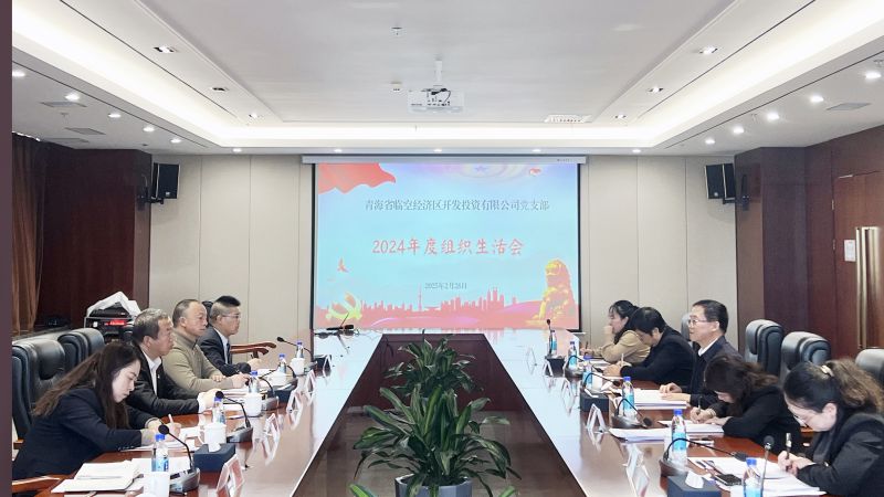 临空公司党支部召开2024年度组织生涯会