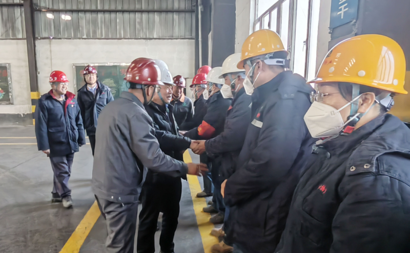 过年好！省国资委辅导把新春祝福送到一线岗位