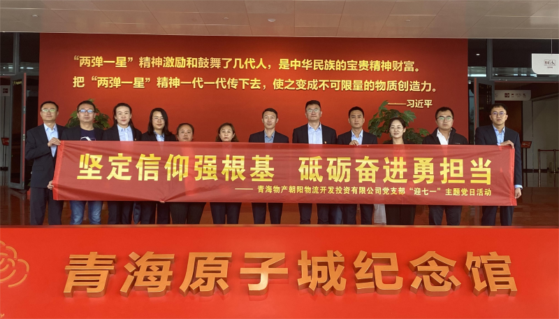 坚定信仰强根基，砥砺奋进勇担任 朝物开投公司党支部发展迎&ldquo;七一&rdquo;主题党日活动