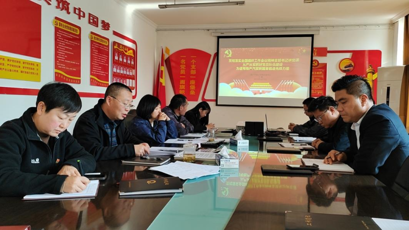 QMH官网汽贸公司党支部进建贯彻习近平总书记 关于国有企业鼎新发展和党的建设沉要论说 并经营具体工作