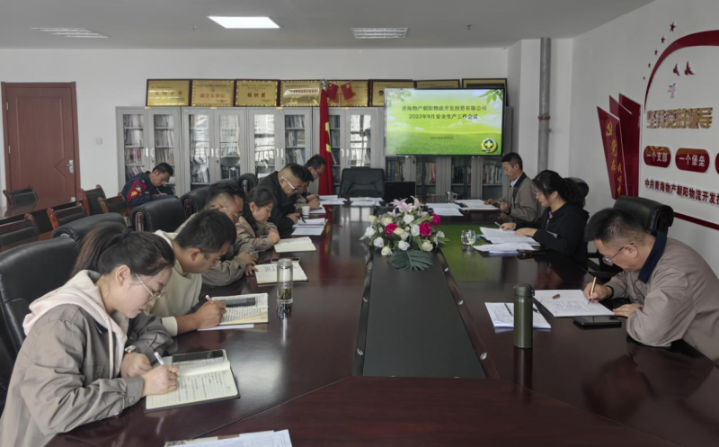 青海QMH官网向阳物流开发投资有限公司 召开2023年第九次安全出产工作会议