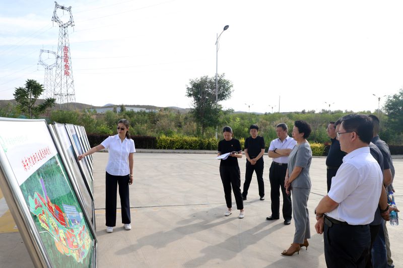 省委主题教育第九巡回领导组韩英一行光临 曹家堡保税物流中心（B型）调研