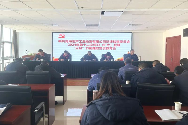 工投公司纪委召开2024年第十二次进建（扩大）会暨&ldquo;元旦&rdquo;节前廉政警示教育会