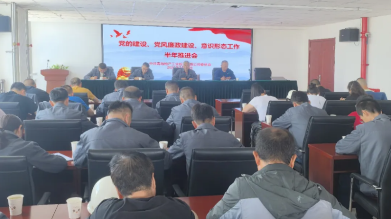 工投公司党委召开党的建设、党风廉政建设、意识状态工作半年推动会
