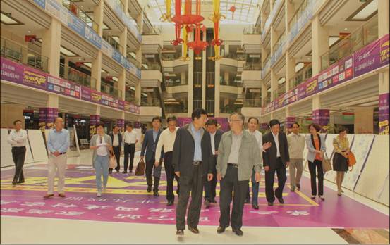 副省长王平明一行视察向阳物流园区，临空经济开发区工作