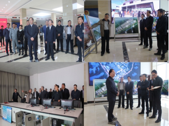 省委常委、省委秘书长于丛乐一行光临青海曹家堡保税物流中心视察调研