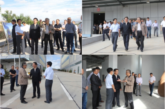 省委常委、省当局常务副省长王予波一行光临青海曹家堡保税物流中心调研