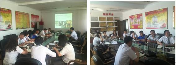 青海QMH官网汽贸公司庆&ldquo;七一&rdquo;上党课