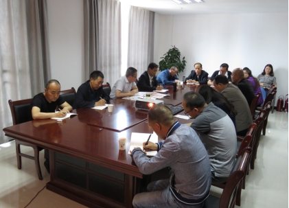 QMH官网配送公司党委发展2017年第3次中心组集体进建会