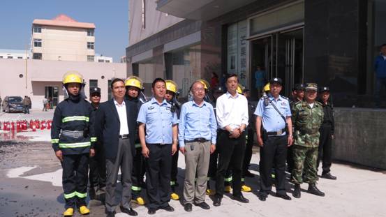 家美店消防灭火分散演练