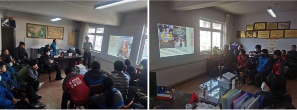 青海省第三构筑工程有限公司进行2020年冬季消防安全知识暨隐患排查讲座