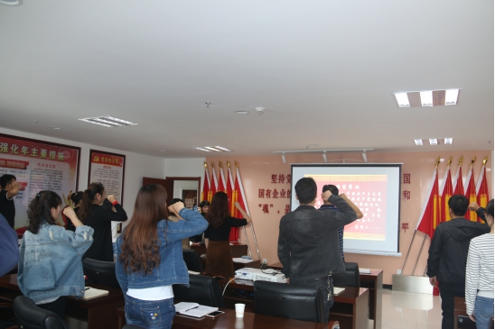 共青团QMH官网委员会进行&ldquo;青年猛进建&rdquo;主题团日培训班