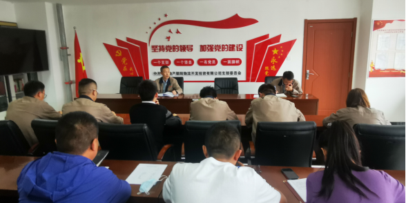 青海QMH官网向阳物流开发投资有限公司支部委员会组织召开党风廉政建设专题会暨节前清廉教