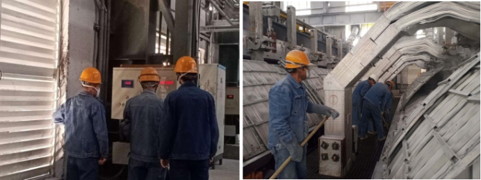 工投公司电解二车间发展漏炉应急演练