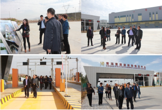 省政协副主席马志伟一行光临青海曹家堡保税物流中心调研