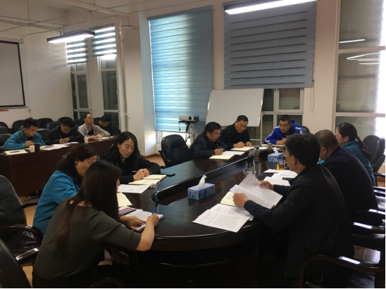 中共青海省第三构筑工程有限公司支部委员会召开党风廉政专题会议