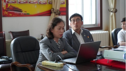 青海QMH官网汽车业务有限公司党支部进前进建&ldquo;中国共产党革命心灵谱系沙龙――抗美援朝精