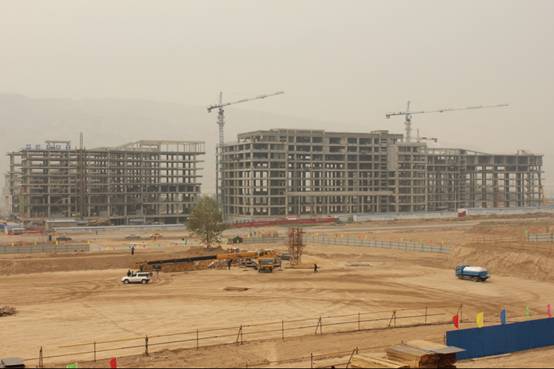 青海省副省长王平明一行视察  向阳物流园区，临空经济开发区工作